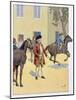 7 Year Old Napoleon Rides an Unruly Horse, 1777-Jacques de Breville-Mounted Art Print