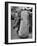 7 Year Old Tackling Dummy During Practice-Wallace Kirkland-Framed Photographic Print