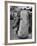 7 Year Old Tackling Dummy During Practice-Wallace Kirkland-Framed Photographic Print