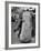 7 Year Old Tackling Dummy During Practice-Wallace Kirkland-Framed Photographic Print