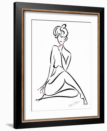 72CO-Pierre Henri Matisse-Framed Premium Giclee Print