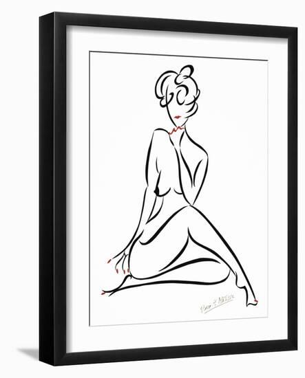 72CO-Pierre Henri Matisse-Framed Giclee Print