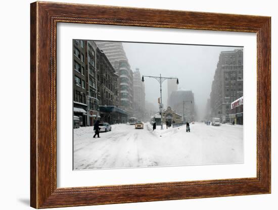 72nd Street at Broadway-Igor Maloratsky-Framed Art Print