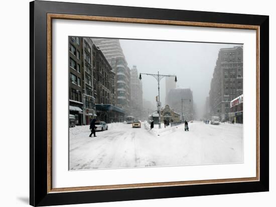 72nd Street at Broadway-Igor Maloratsky-Framed Art Print