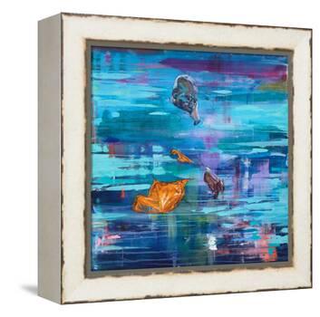 73 Northbound (oil on canvas)-Aaron Bevan-Bailey-Framed Premier Image Canvas