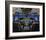 737 pilot-centered flight deck-null-Framed Art Print