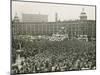 75,000 Cheer Wendell Willkie at Field Monument Circle, in Indianapolis, Indiana-null-Mounted Photo