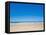 75 Mile Beach with White Sand and Blue Skies, Fraser Island, UNESCO World Heritage Site, Australia-Matthew Williams-Ellis-Framed Premier Image Canvas