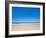 75 Mile Beach with White Sand and Blue Skies, Fraser Island, UNESCO World Heritage Site, Australia-Matthew Williams-Ellis-Framed Photographic Print