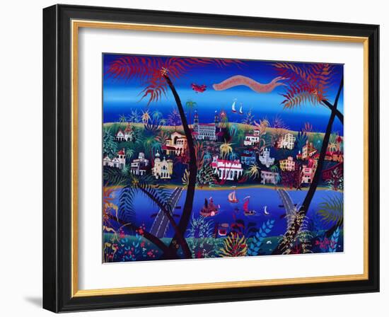 75th Anniversary of Palm Beach, Florida-Herbert Hofer-Framed Giclee Print