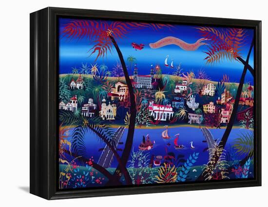 75th Anniversary of Palm Beach, Florida-Herbert Hofer-Framed Premier Image Canvas