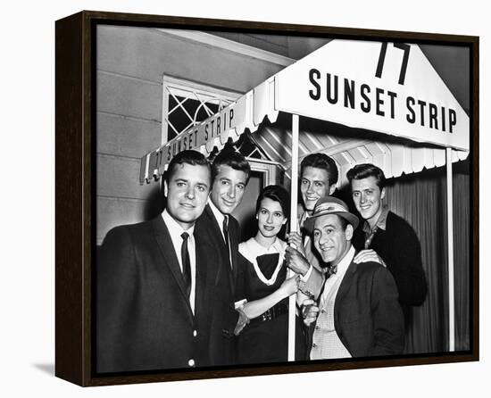 77 Sunset Strip-null-Framed Stretched Canvas