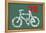 798 Art District Bike-null-Framed Premier Image Canvas