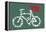 798 Art District Bike-null-Framed Premier Image Canvas