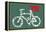 798 Art District Bike-null-Framed Premier Image Canvas