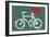 798 Art District Bike-null-Framed Giclee Print