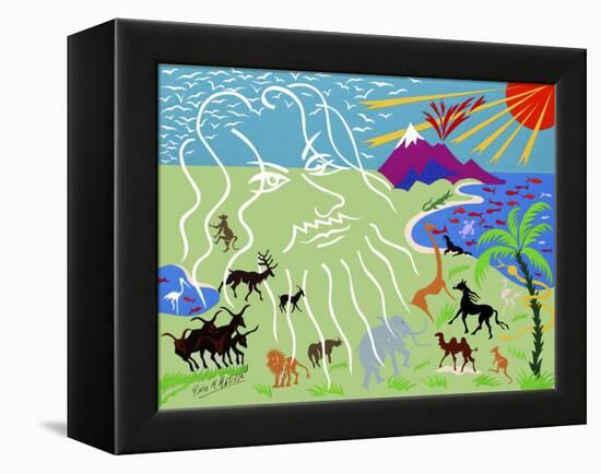 7G-Pierre Henri Matisse-Framed Premier Image Canvas