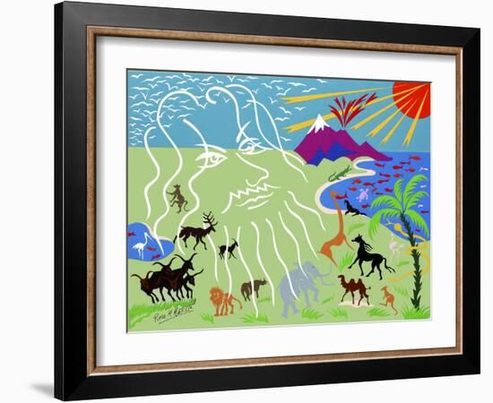 7G-Pierre Henri Matisse-Framed Giclee Print