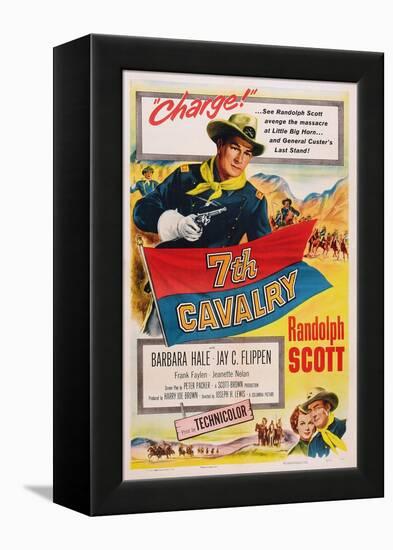 7th Cavalry, (Aka Seventh Cavalry), 1956-null-Framed Stretched Canvas