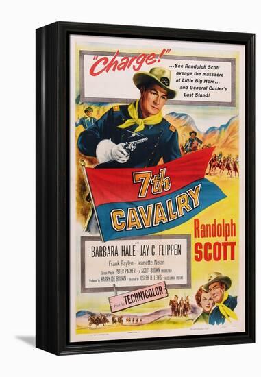 7th Cavalry, (Aka Seventh Cavalry), 1956-null-Framed Stretched Canvas