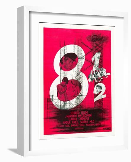 8 1/2 (aka Eight and a Half)-null-Framed Art Print