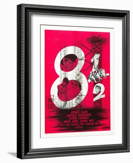 8 1/2 (aka Eight and a Half)-null-Framed Art Print