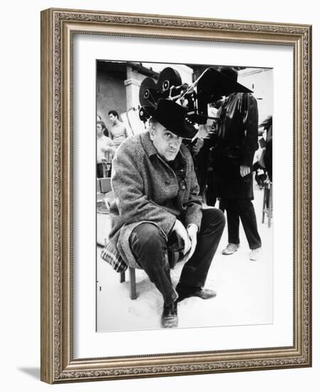 8 1/2, Directed by Federico Fellini, 1963-null-Framed Photographic Print