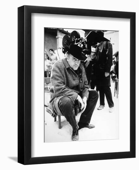 8 1/2, Directed by Federico Fellini, 1963-null-Framed Photographic Print