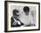 8 1/2, from Left: Marcello Mastroianni, Anouk Aimee, 1963-null-Framed Photo