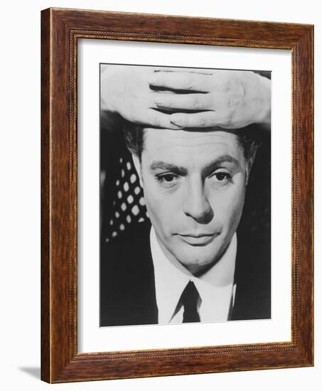 8 1/2, Marcello Mastroianni, 1963-null-Framed Photo