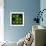 8-Bit Pixel Art Tic Tac Toe Game - Winning Position-wongstock-Framed Art Print displayed on a wall