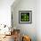 8-Bit Pixel Art Tic Tac Toe Game - Winning Position-wongstock-Framed Art Print displayed on a wall