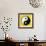 8-Bit Pixel-Art Yin Yang Symbol-wongstock-Framed Art Print displayed on a wall