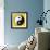 8-Bit Pixel-Art Yin Yang Symbol-wongstock-Framed Art Print displayed on a wall