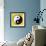 8-Bit Pixel-Art Yin Yang Symbol-wongstock-Framed Art Print displayed on a wall