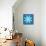 8-Bit Pixel Crystalline Snowflake-wongstock-Premium Giclee Print displayed on a wall