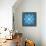 8-Bit Pixel Snowflake-wongstock-Framed Stretched Canvas displayed on a wall