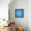 8-Bit Pixel Snowflake-wongstock-Framed Stretched Canvas displayed on a wall