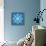 8-Bit Pixel Snowflake-wongstock-Framed Stretched Canvas displayed on a wall