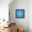 8-Bit Pixel Snowflake-wongstock-Framed Stretched Canvas displayed on a wall