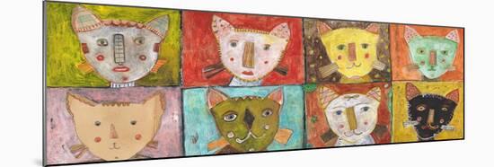 8 Cats-Jill Mayberg-Mounted Giclee Print