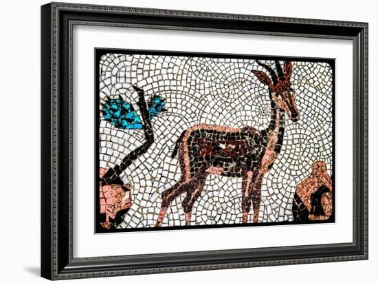 (8) From The Series, Twelve Tribes Of Israel-Joy Lions-Framed Giclee Print