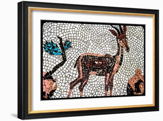 (8) From The Series, Twelve Tribes Of Israel-Joy Lions-Framed Giclee Print