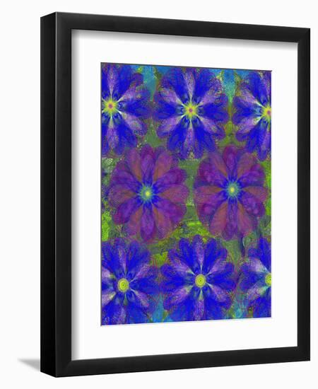 8 of 22 abstract art Circle Color Decor 3 D E-Ricki Mountain-Framed Art Print