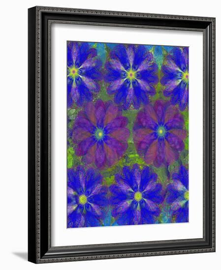 8 of 22 abstract art Circle Color Decor 3 D E-Ricki Mountain-Framed Art Print