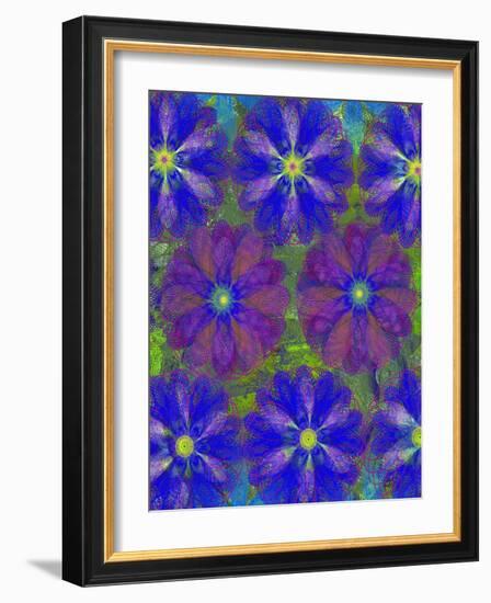 8 of 22 abstract art Circle Color Decor 3 D E-Ricki Mountain-Framed Art Print