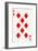 8 of Diamonds from a deck of Goodall & Son Ltd. playing cards, c1940-Unknown-Framed Giclee Print