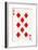 8 of Diamonds from a deck of Goodall & Son Ltd. playing cards, c1940-Unknown-Framed Giclee Print