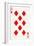 8 of Diamonds from a deck of Goodall & Son Ltd. playing cards, c1940-Unknown-Framed Giclee Print