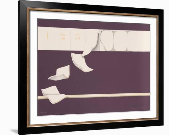 8 Sheets (Purple)-Lennart Nystrom-Framed Limited Edition